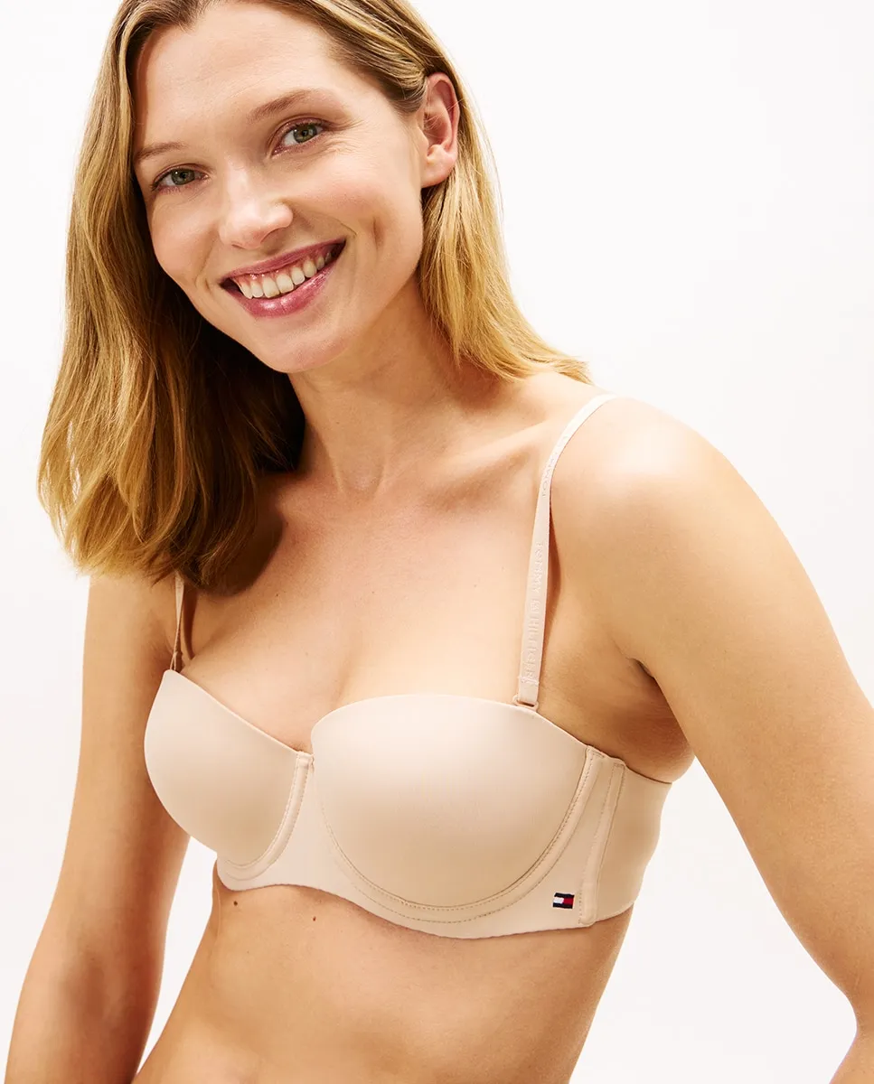 

Бюстгальтер без бретелек Tommy Hilfiger, бежевый