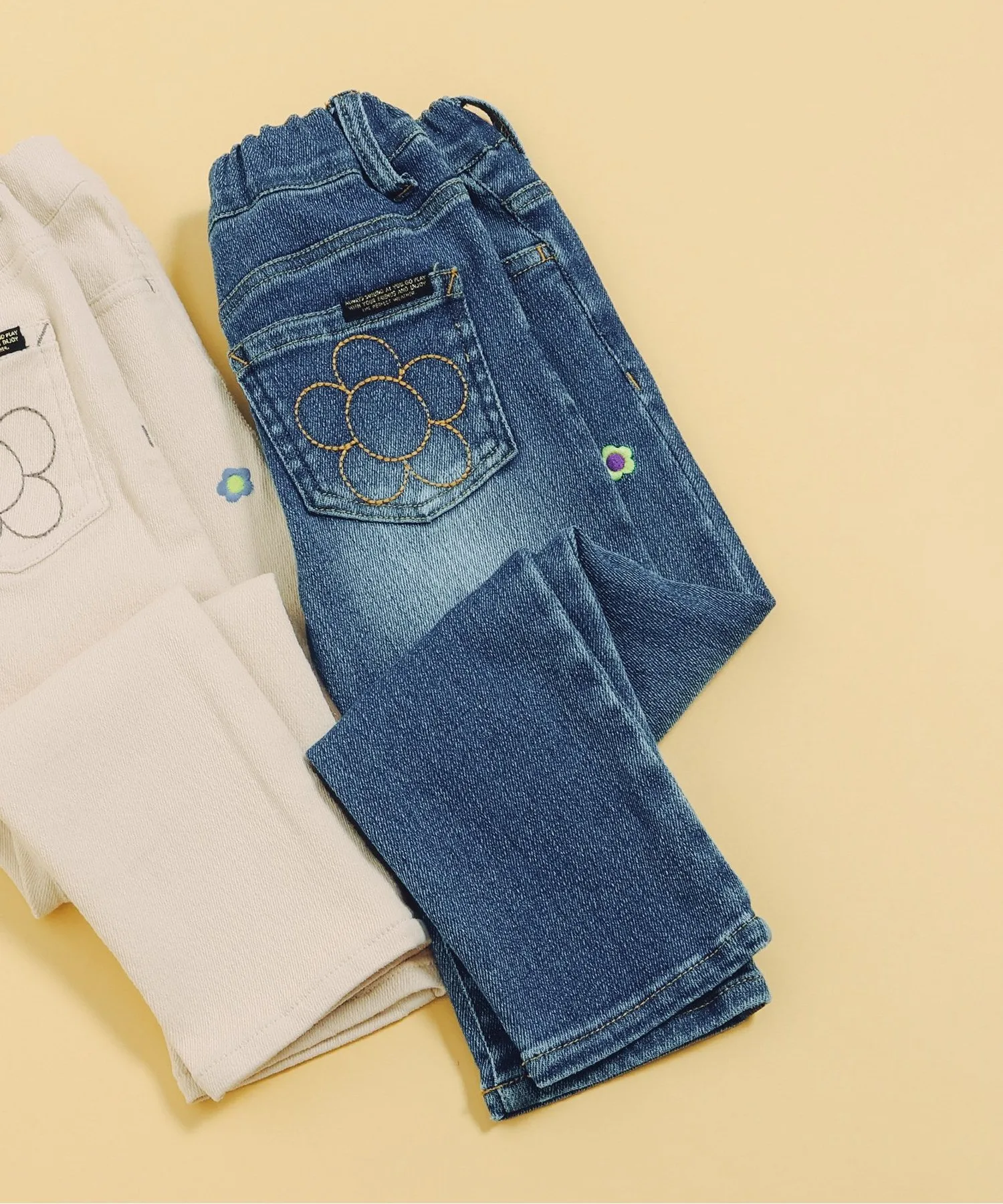Брюки прямой крой с внутренним флисом BREEZE Every Pant синие