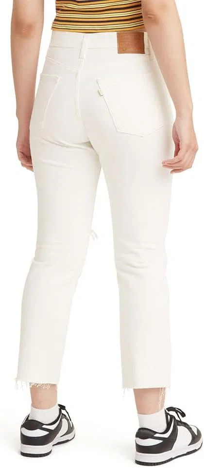 Джинсы Premium 501 Crop Levi's, белый — фото 2