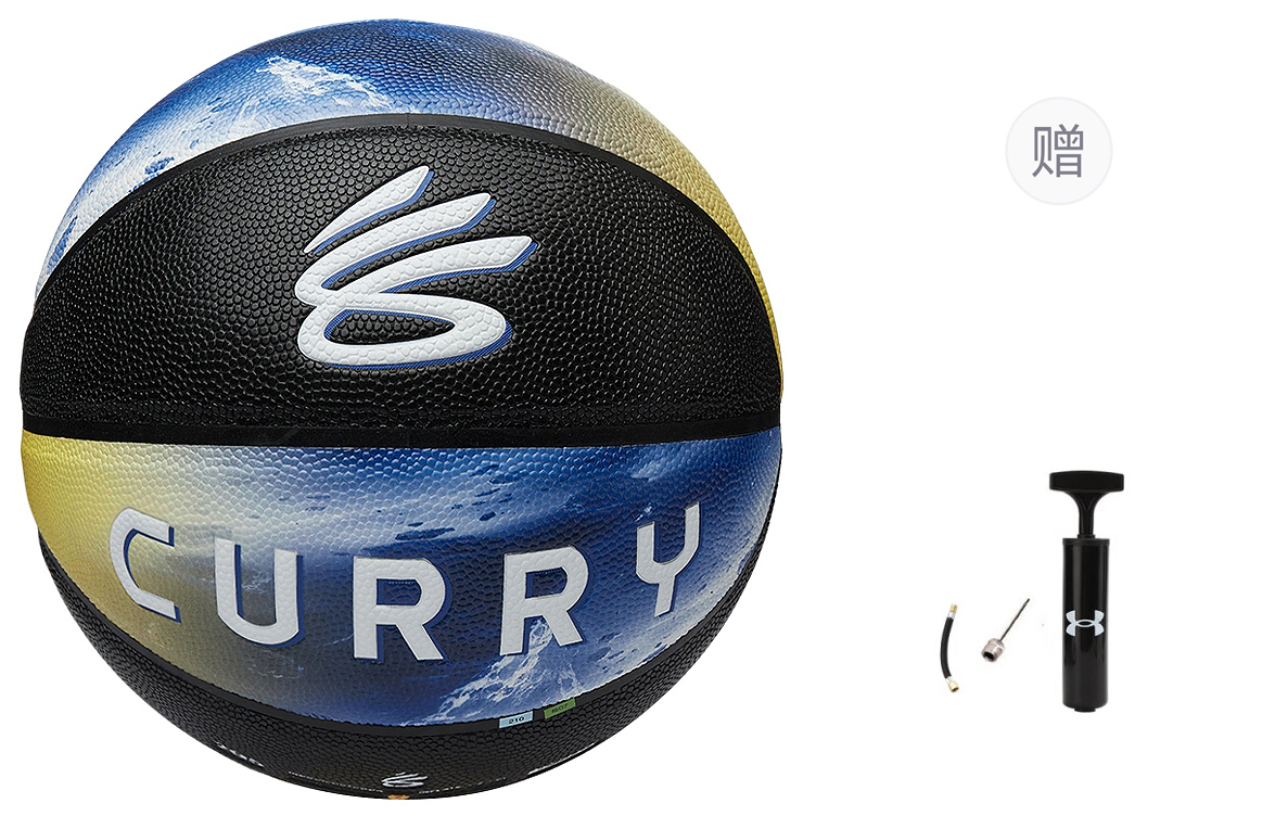 

Under Armour Баскетбольный мяч CURRY 295 DUB NATION Collection Black Collector's Level размер 7 тренировочный соревновательный унисекс