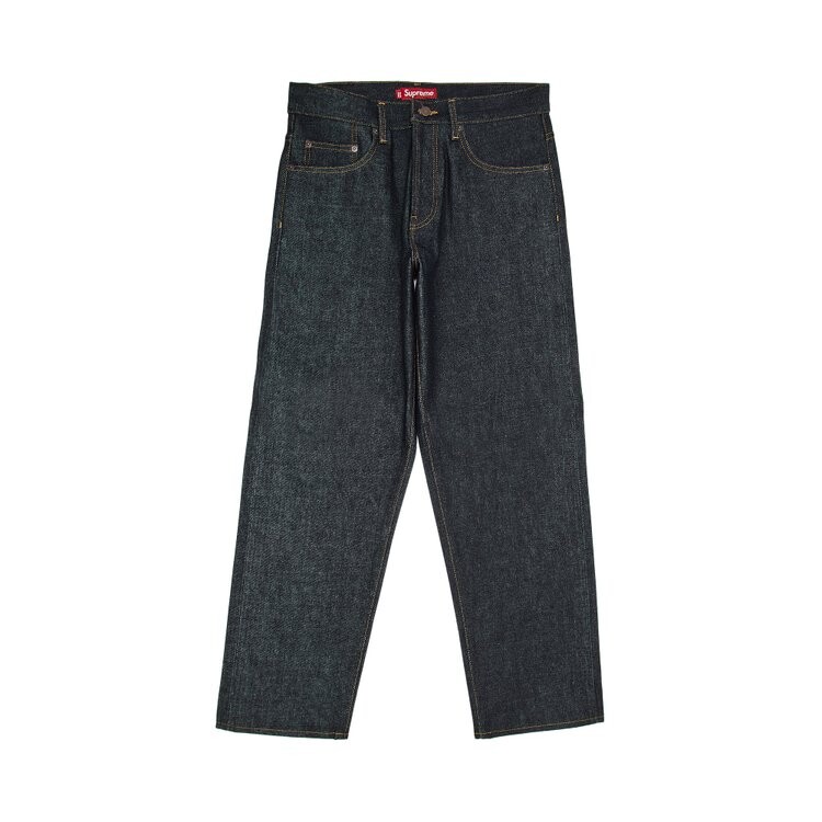 

Джинсы Supreme Rigid Loose Fit Selvedge Jean, индиго