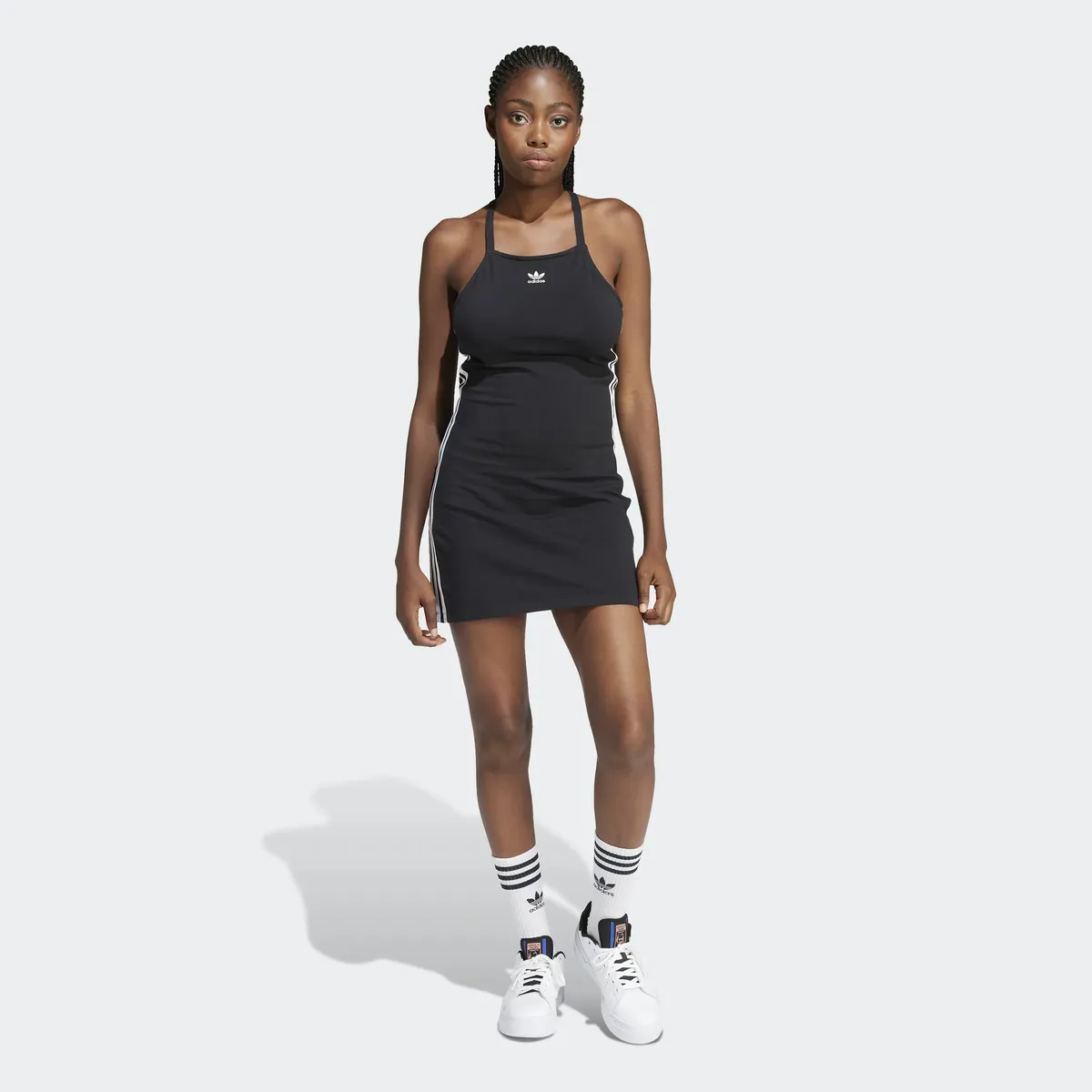 

Мини-платье Adidas Originals "3 S DRESS MINI" (1 шт.), черный