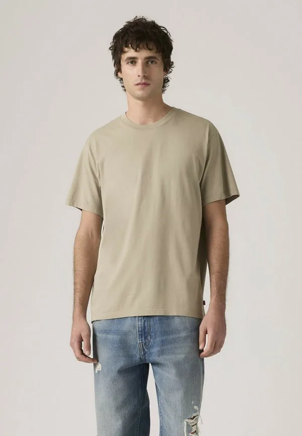 Базовая футболка, базовая футболка, минеральный черный, бежевый Levi'S, Mineral Black - Tans