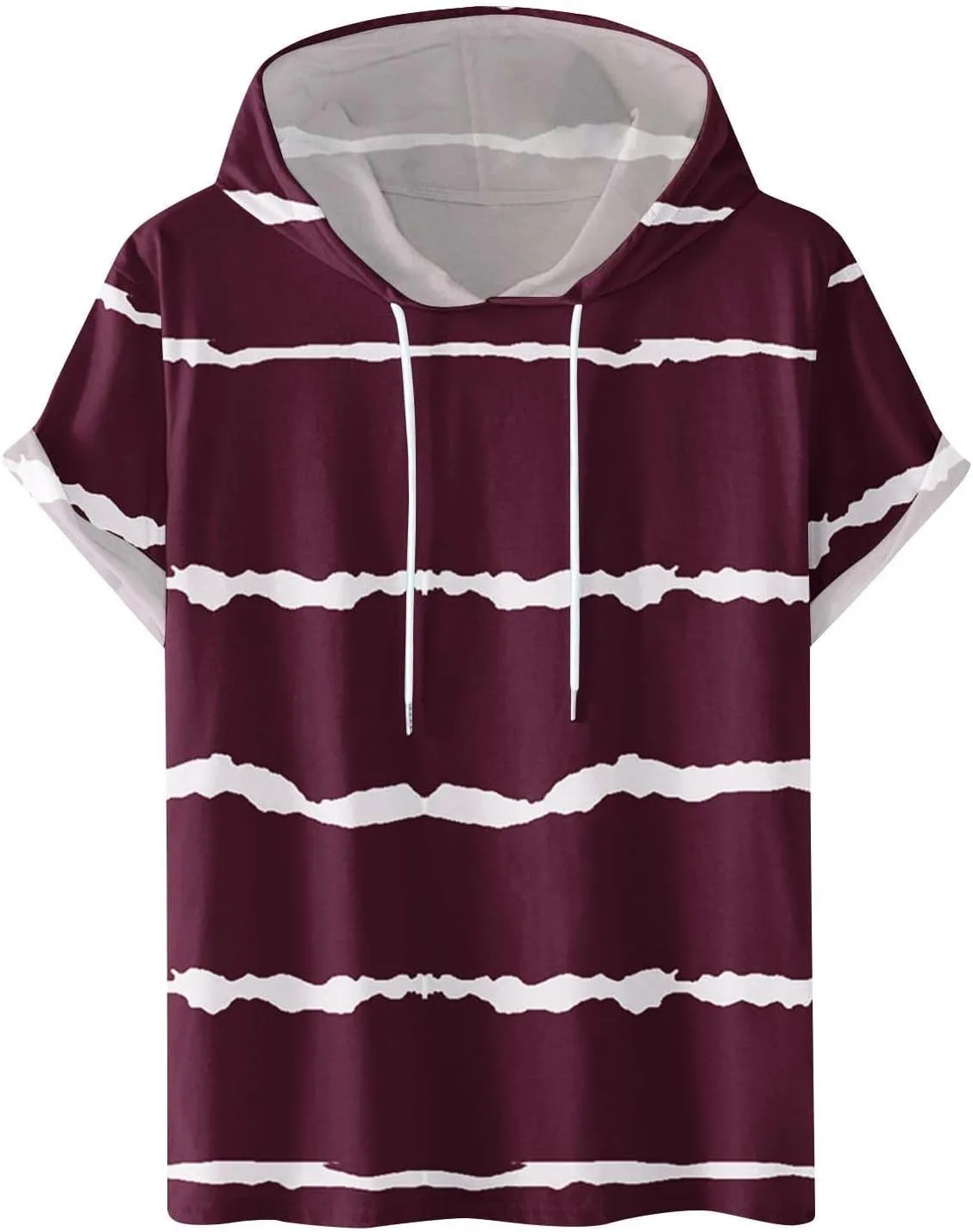 

Футболка Muscularfit с принтом, Casual, короткий рукав, свободный крой, градиентный цвет