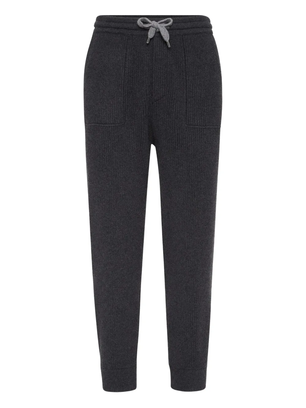 

Спортивные брюки в рубчик Brunello Cucinelli, серый