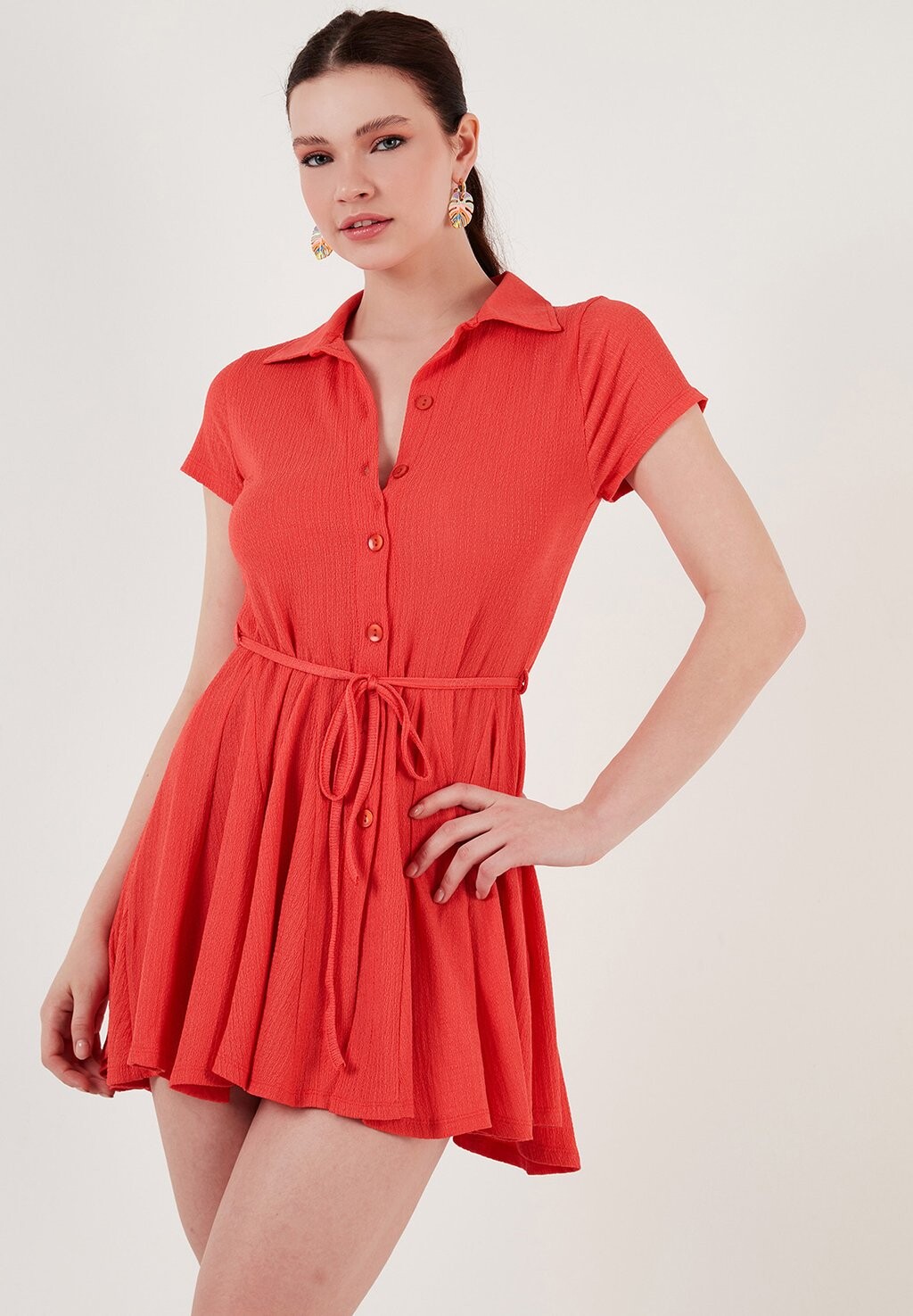 

Платье-блузка Regular Fit LELA, коралловый