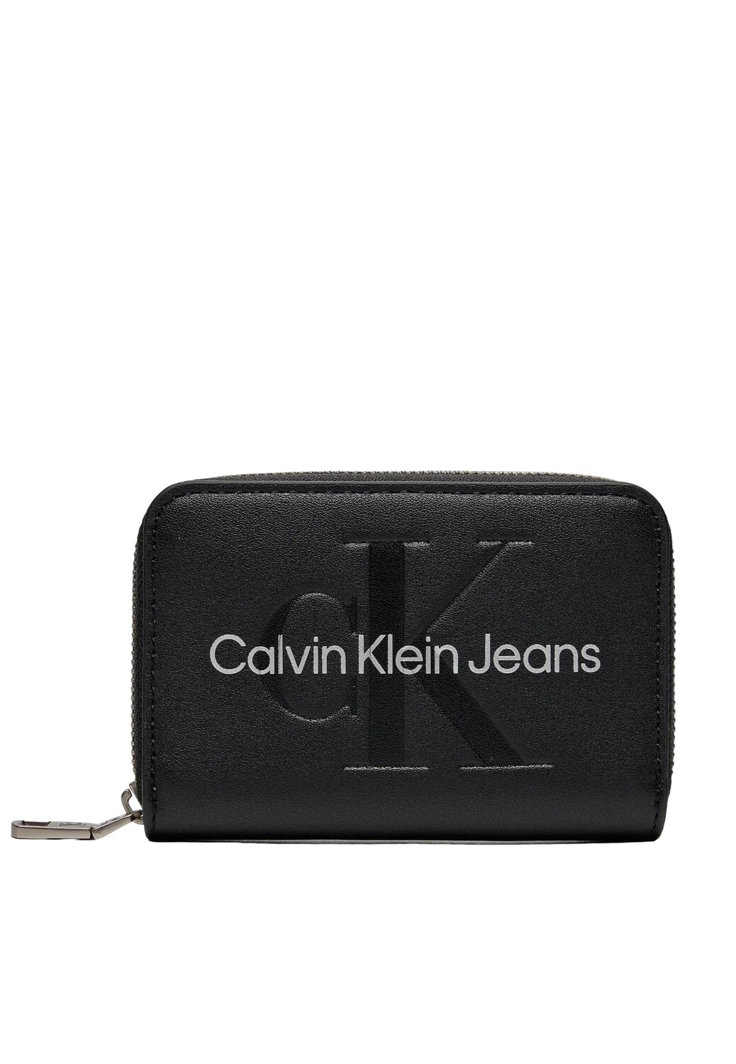

Кошелек женский Calvin Klein Jeans на молнии с логотипом бренда, черный