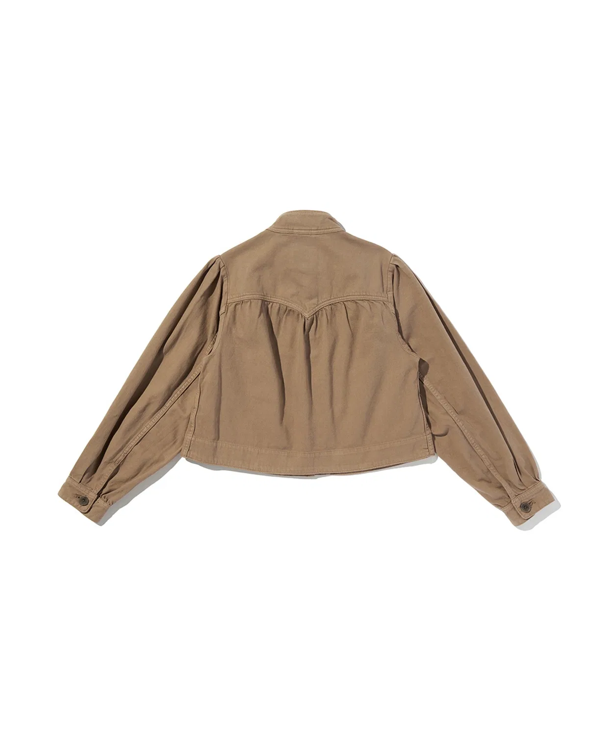 Куртка-парка Levi's Pretty Short Coat, хлопок, коричневый — фото 4
