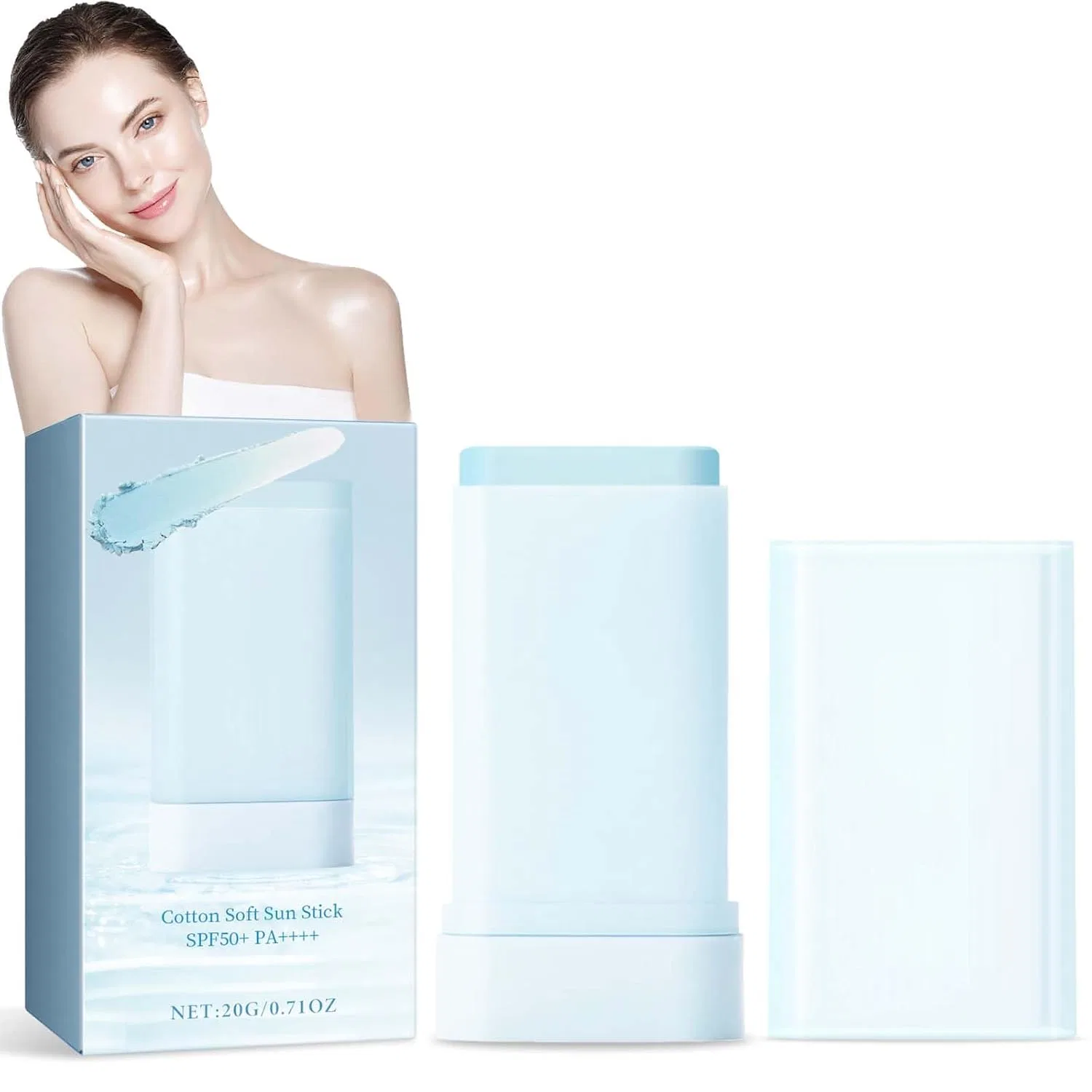 Солнцезащитный стик SPF 50+ для лица Soleneva