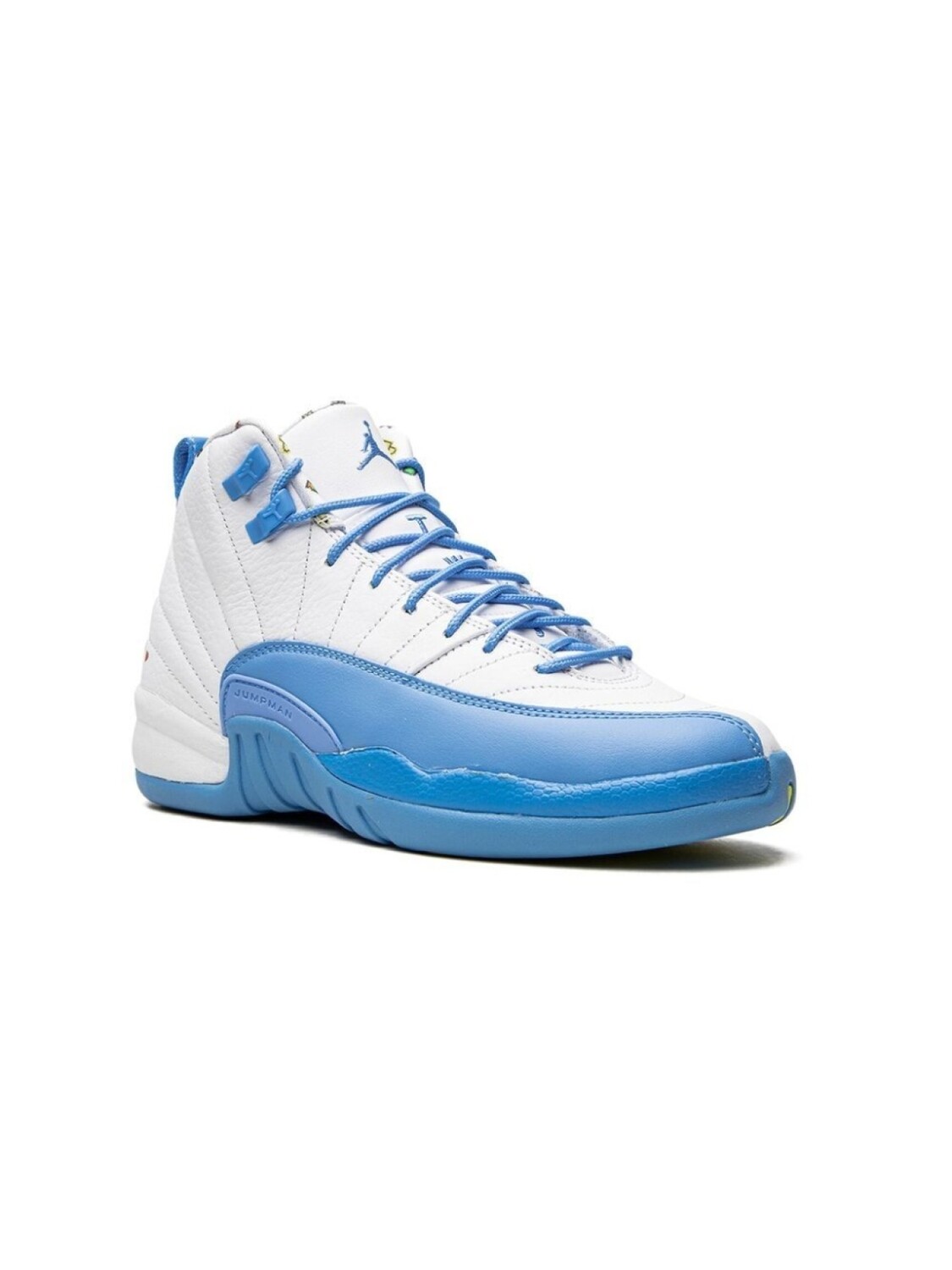 

Кроссовки Air Jordan 12 Emoji Jordan Kids, белый
