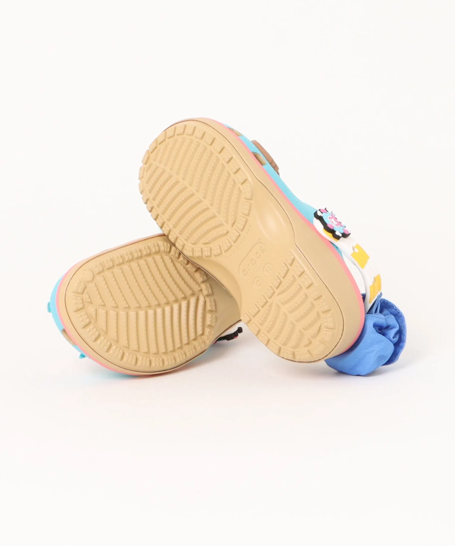Детские сандалии Crocs ONE PIECE CHOPPER CLSCLG K мультиколор — фото 3