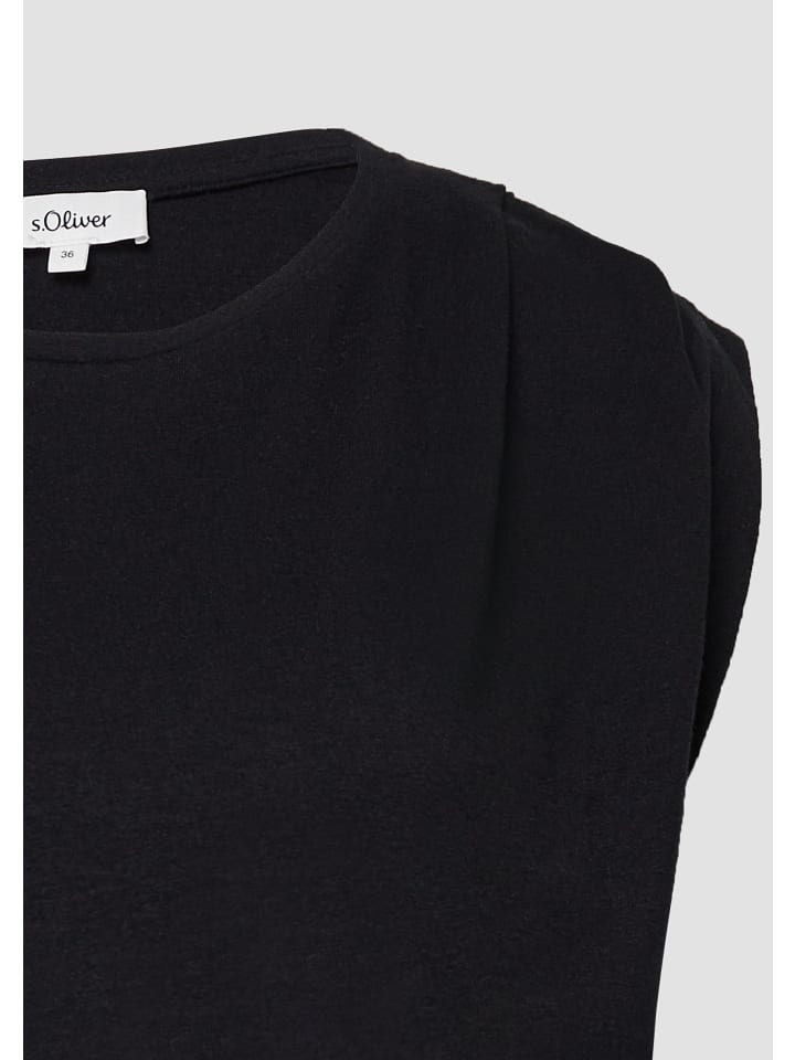 

Топ s.Oliver, черный