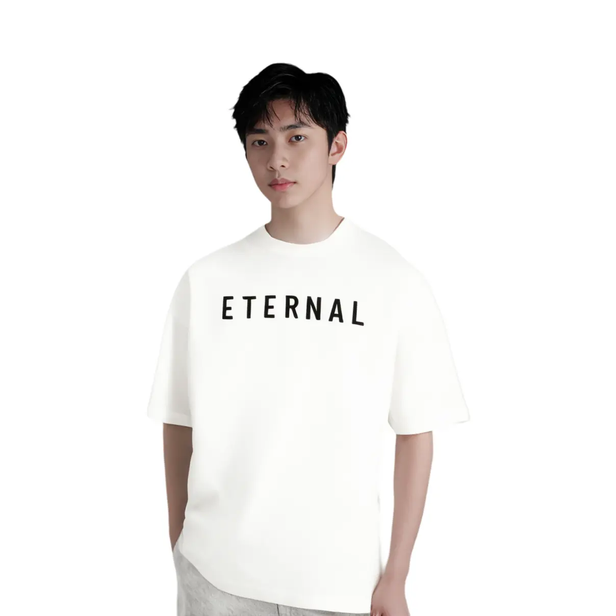 Футболка Eternal Crewneck Fear Of God, белый — фото 3