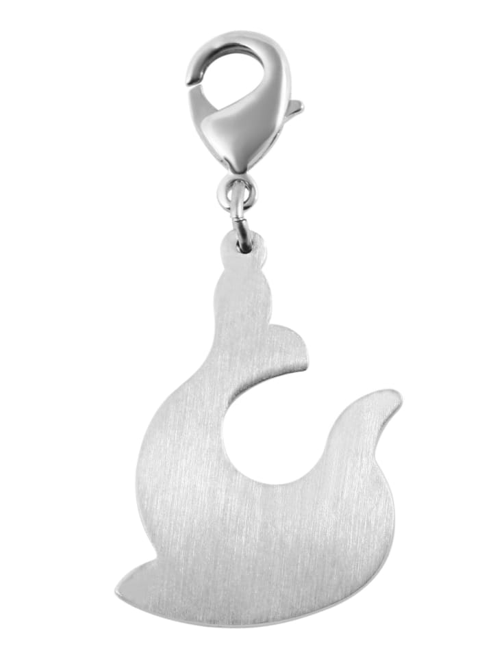 

Adeliás Подвеска унисекс - кулон в виде дельфина из нержавеющей стали серебристого цвета