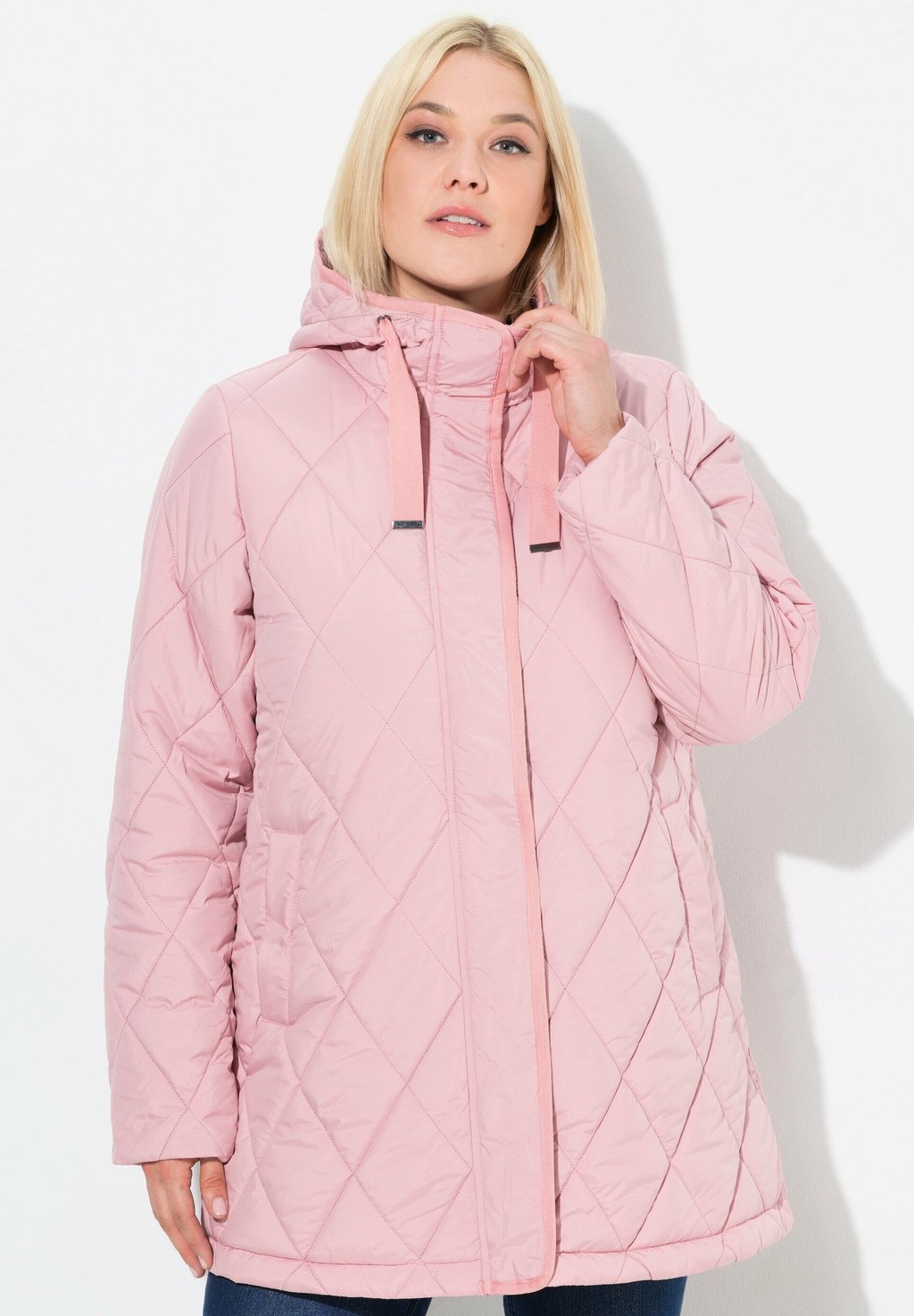 

Зимнее пальто HYPRAR QUILTED WATER-REPELLENT Ulla Popken, светло-розовый