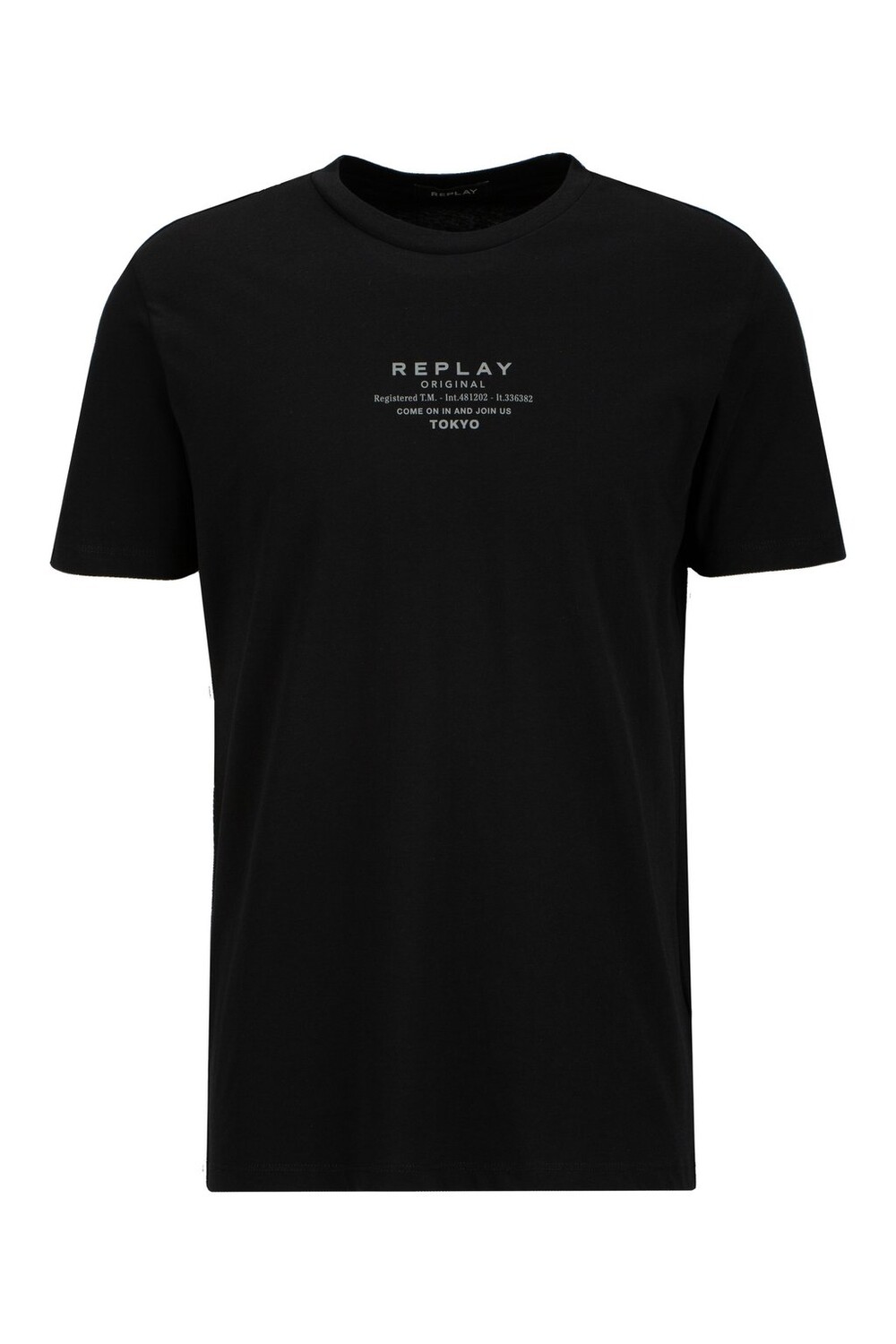 

Футболка с принтом S/S Replay, черный