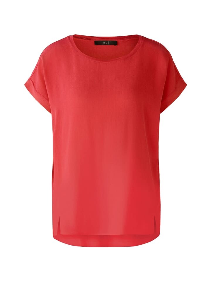 

Блуза Oui nshirt AYANO 100% Viskosepatch, цвет jazzy