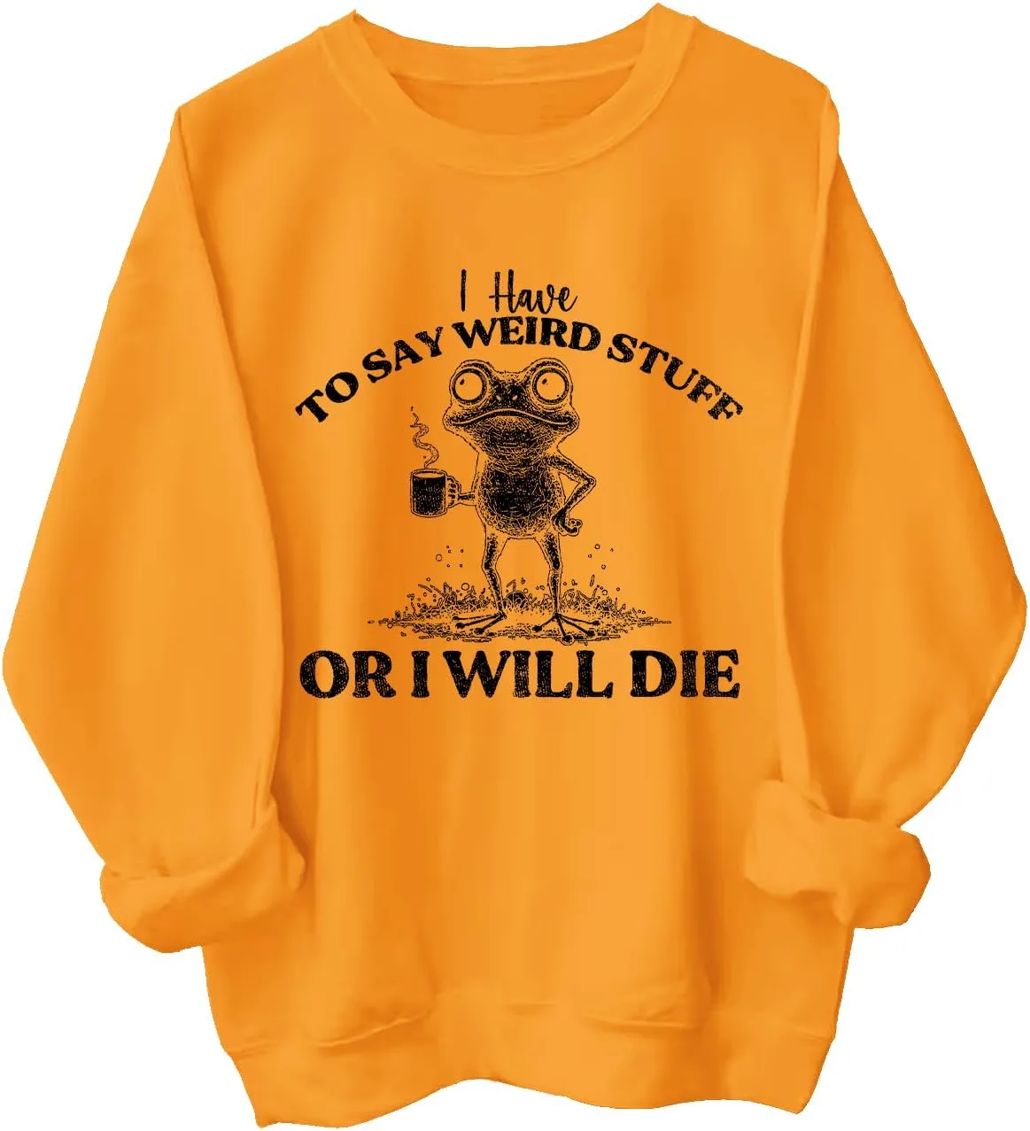 

Толстовка I Have To Say Weird Stuff Or I'll Die SESMIM