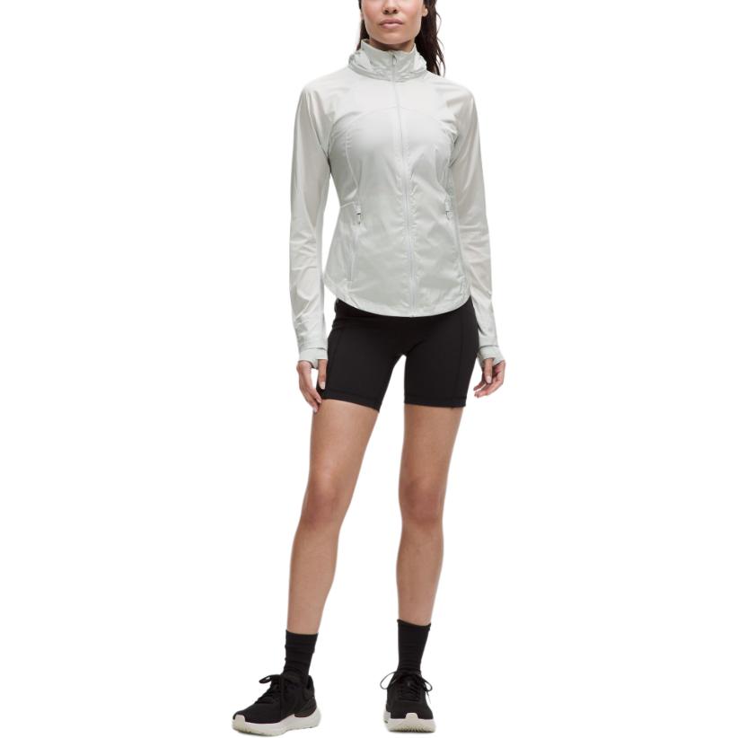

Lululemon Женская куртка Goal Smasher, Steam Gray/VPOR