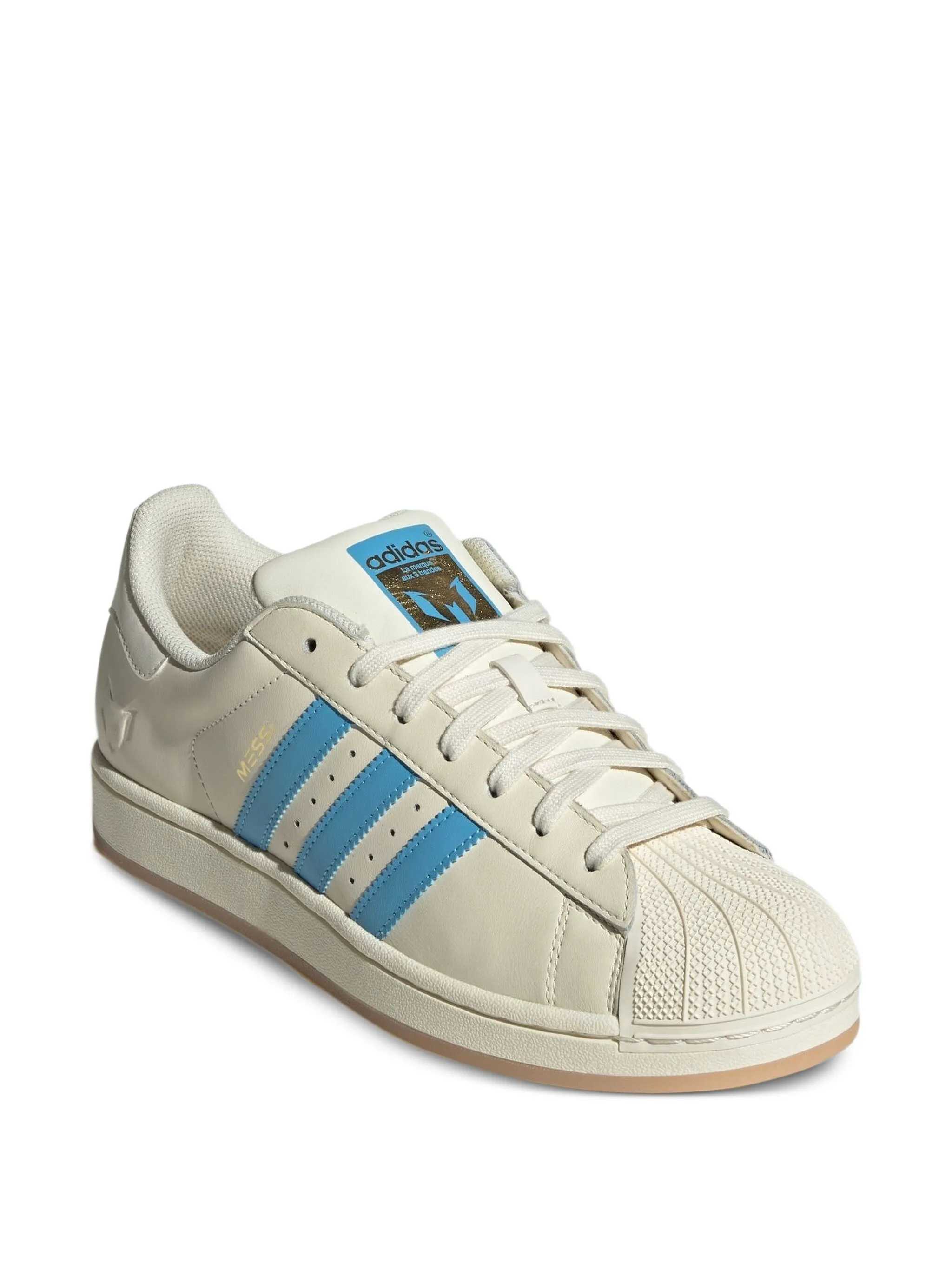 

Кроссовки Superstar Lionel Messi Cream White/Semi Burst Adidas, белый