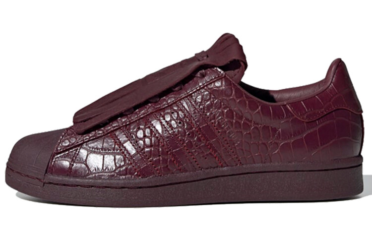 

Кроссовки Adidas Originals Superstar Fringe Maroon Women's