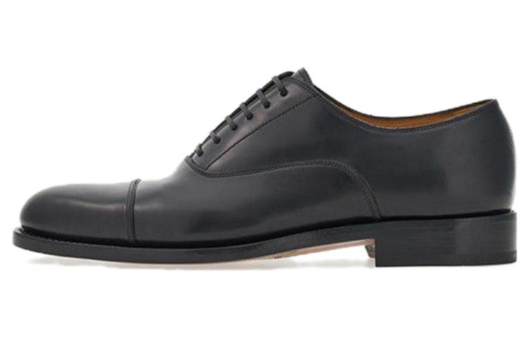 

Кожаные оксфорды с защитным носком Ferragamo, Black