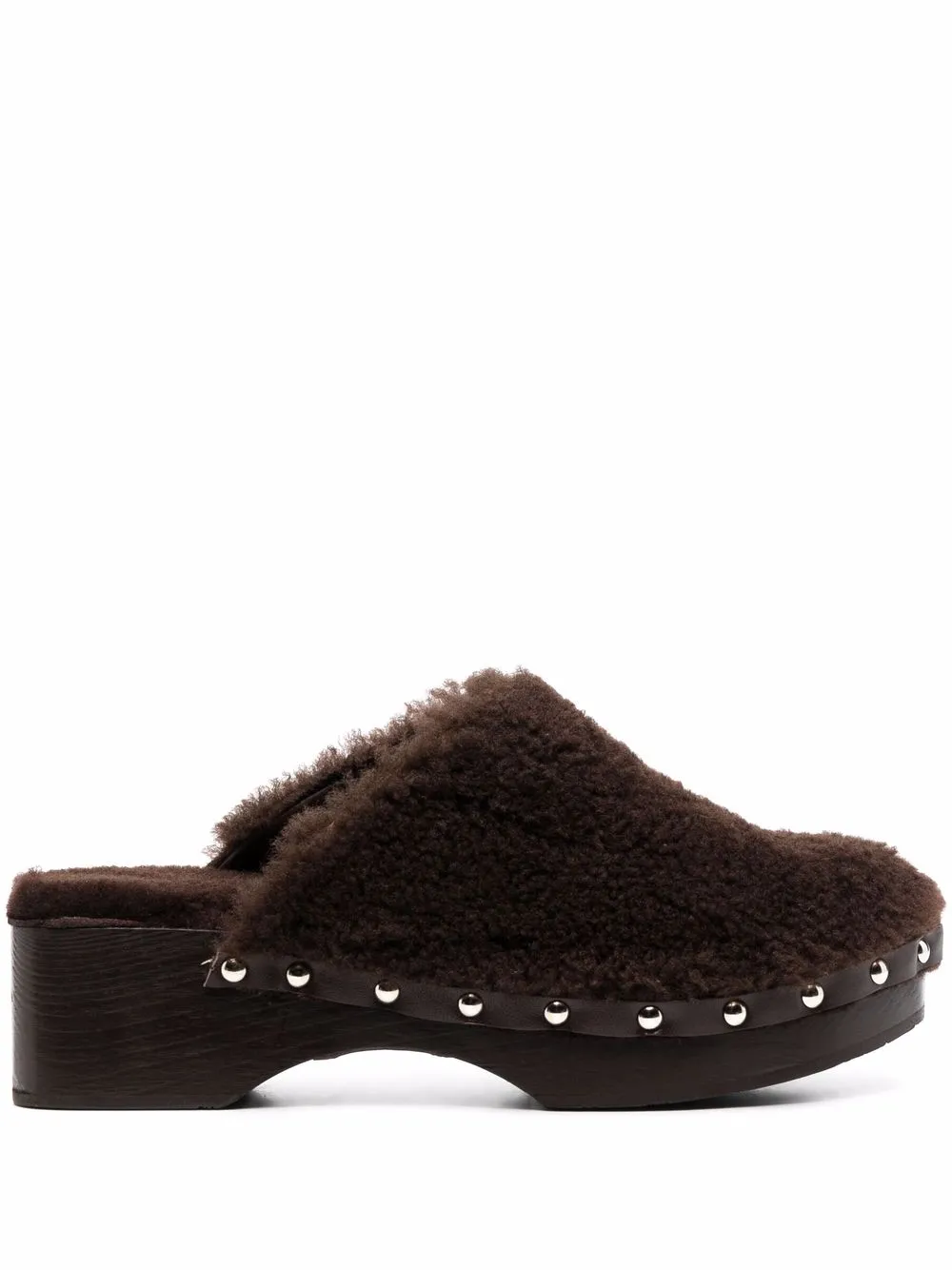 Клоги из овчины Ancient Greek Sandals, коричневый