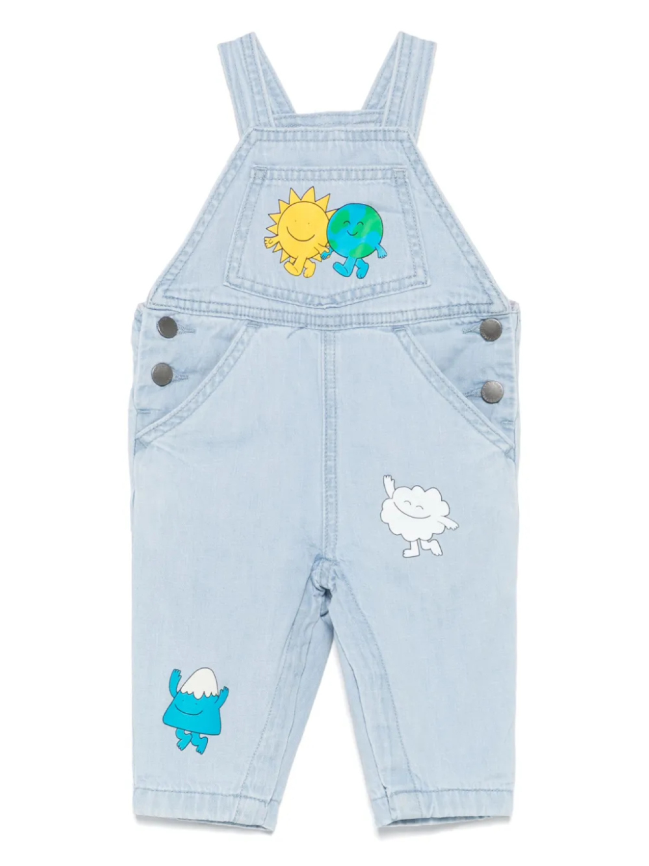 

Комбинезон с принтом Stella McCartney Kids, синий