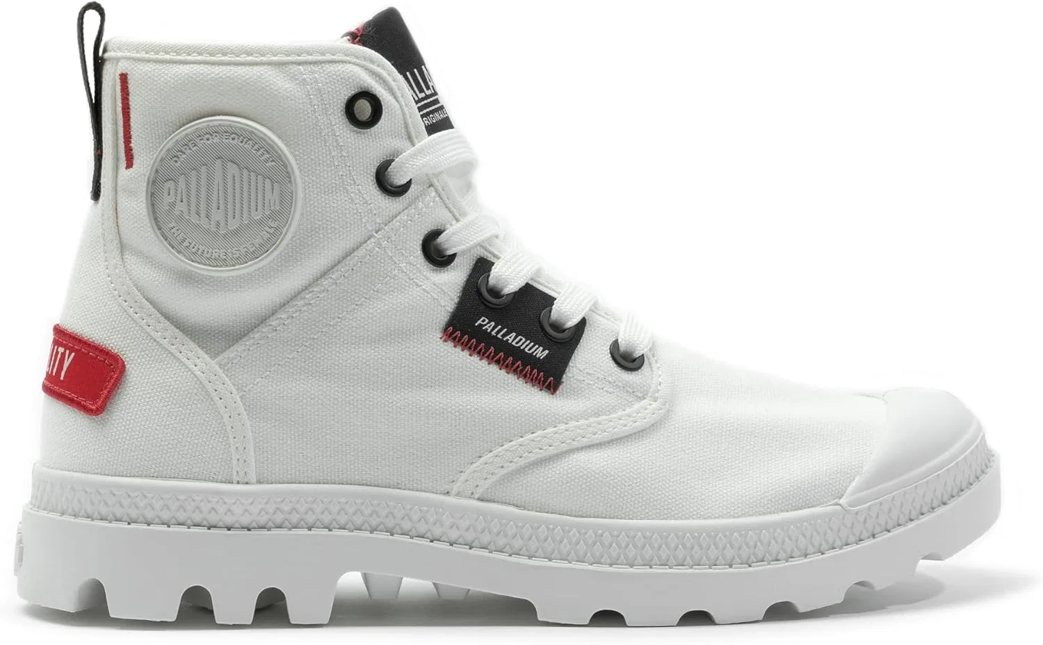 Кроссовки Palladium Unisex Pampa Hi Patch Trainers, Star White