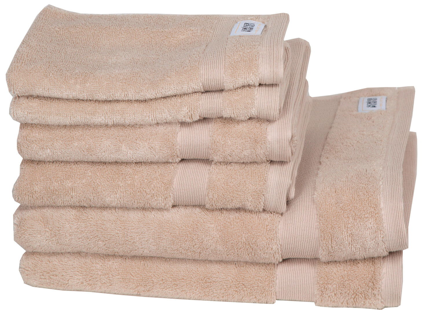 

Полотенца для рук terry set sw-cuddly 6 шт Schöner Wohnen, песочный