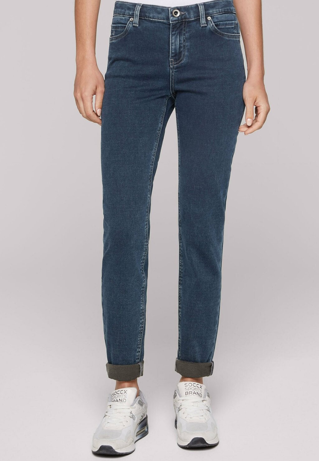 

Джинсы Slim Fit Soccx, цвет blue black jogg