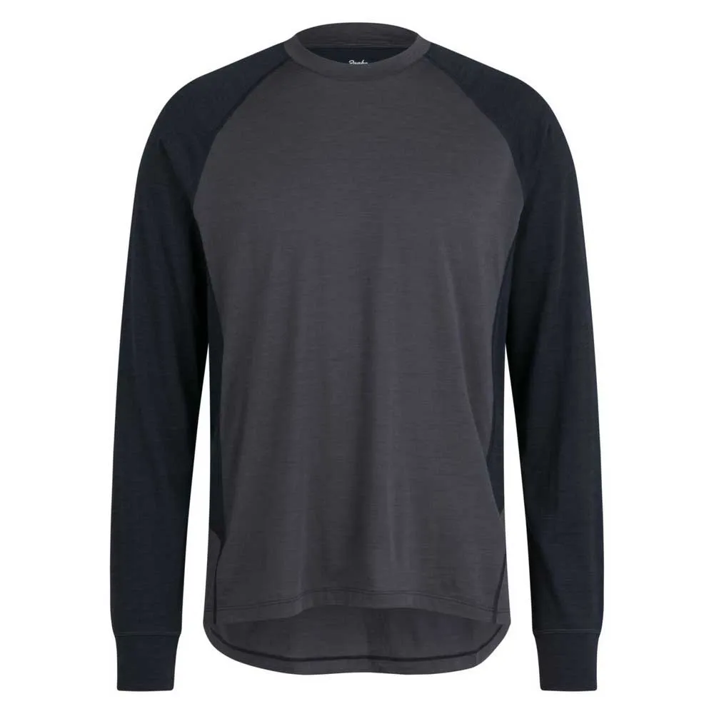 

Футболка с длинным рукавом Rapha Explore Merino, серый