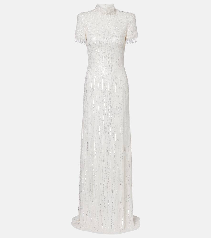 

Платье Madeleine с декоративными элементами Jenny Packham, Ivory