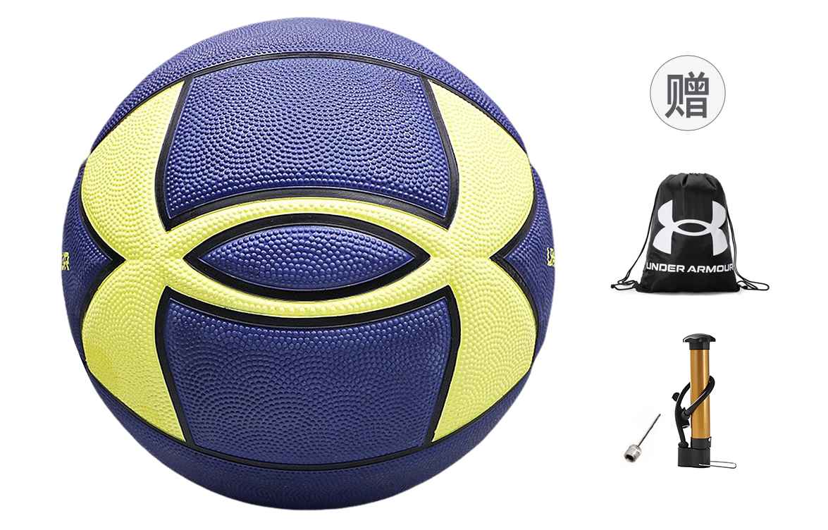 

Under Armour Баскетбольный мяч blue yellow размер 7 для тренировок и соревнований unisex