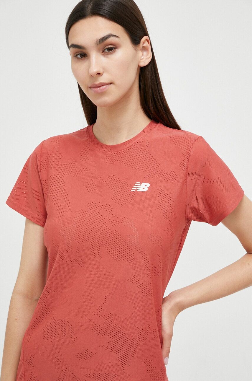 

Гоночная футболка Q Speed New Balance, красный