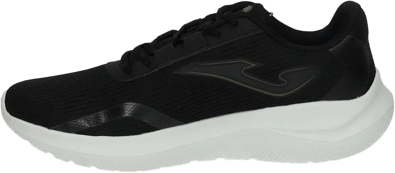 Кроссовки Joma RSODIW2501 Joma Sodio Men 2501, дышащая, легкая подошва из ЭВА, стелька из пены с эффектом памяти, повседневная обувь, кроссовки для бега, сделано в Испании, спортивные для мужчин, Black — фото 2