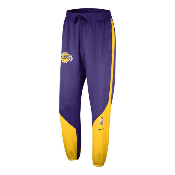 

Брюки dri-fit nba showtime pants 'lakers' Nike, фиолетовый