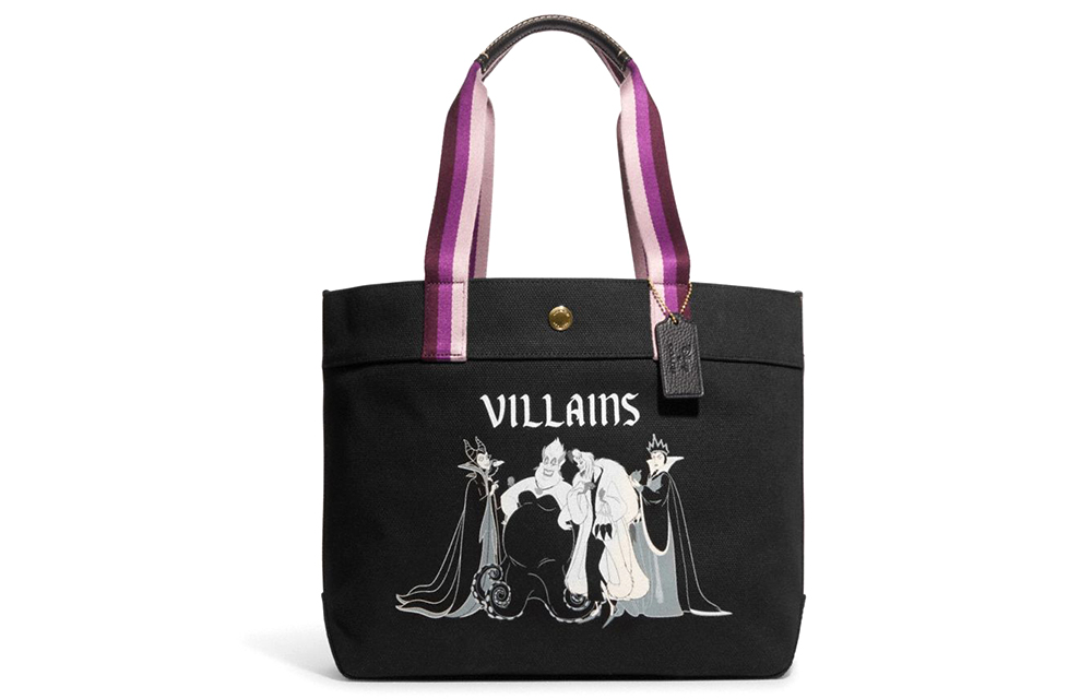 

Тканевая сумка-шоппер, хозяйственная сумка, плечевая сумка, кроссбод, повседневная женская сумка черный COACH