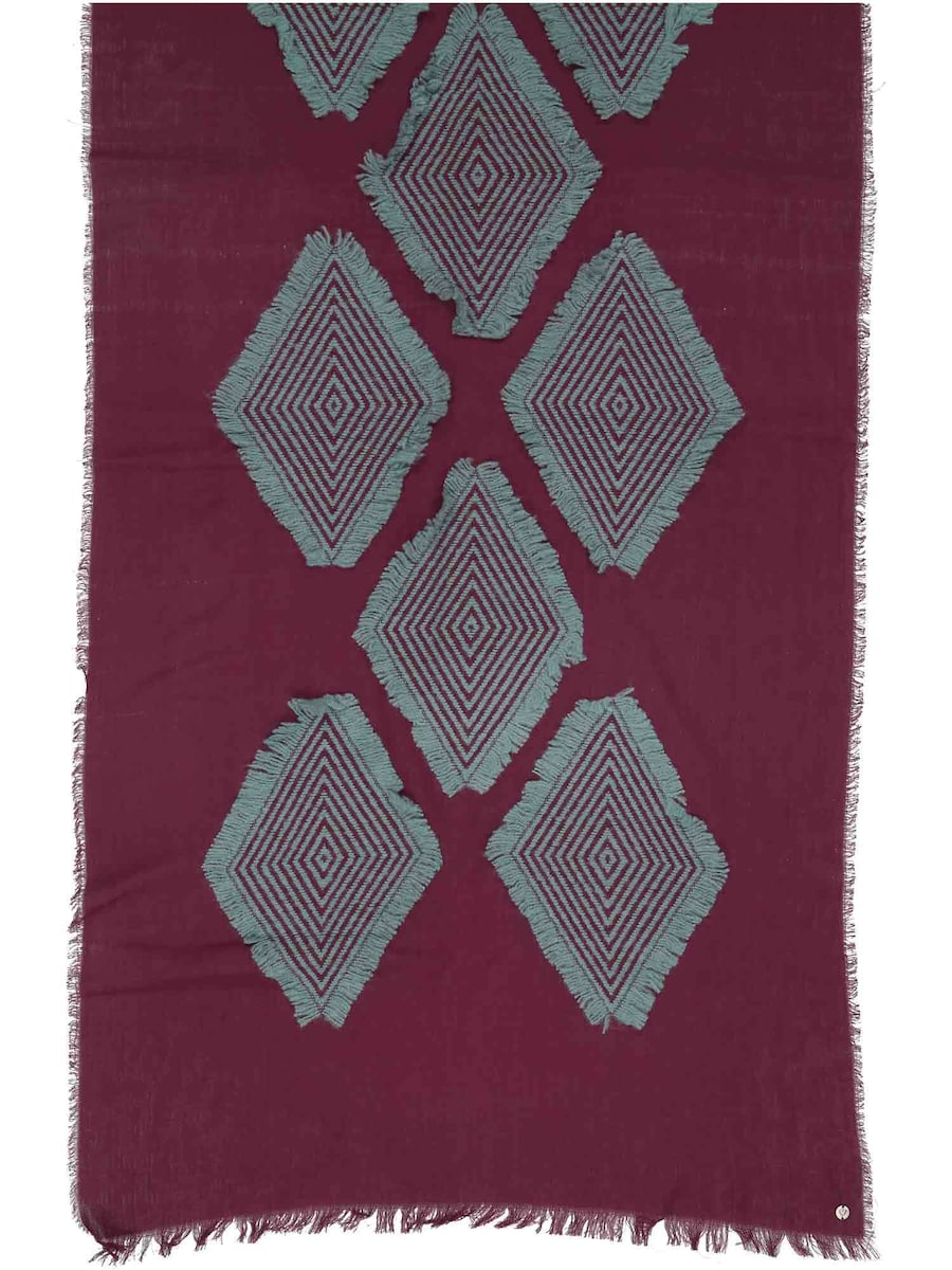 

Большой шарф FRAAS, темно-красный