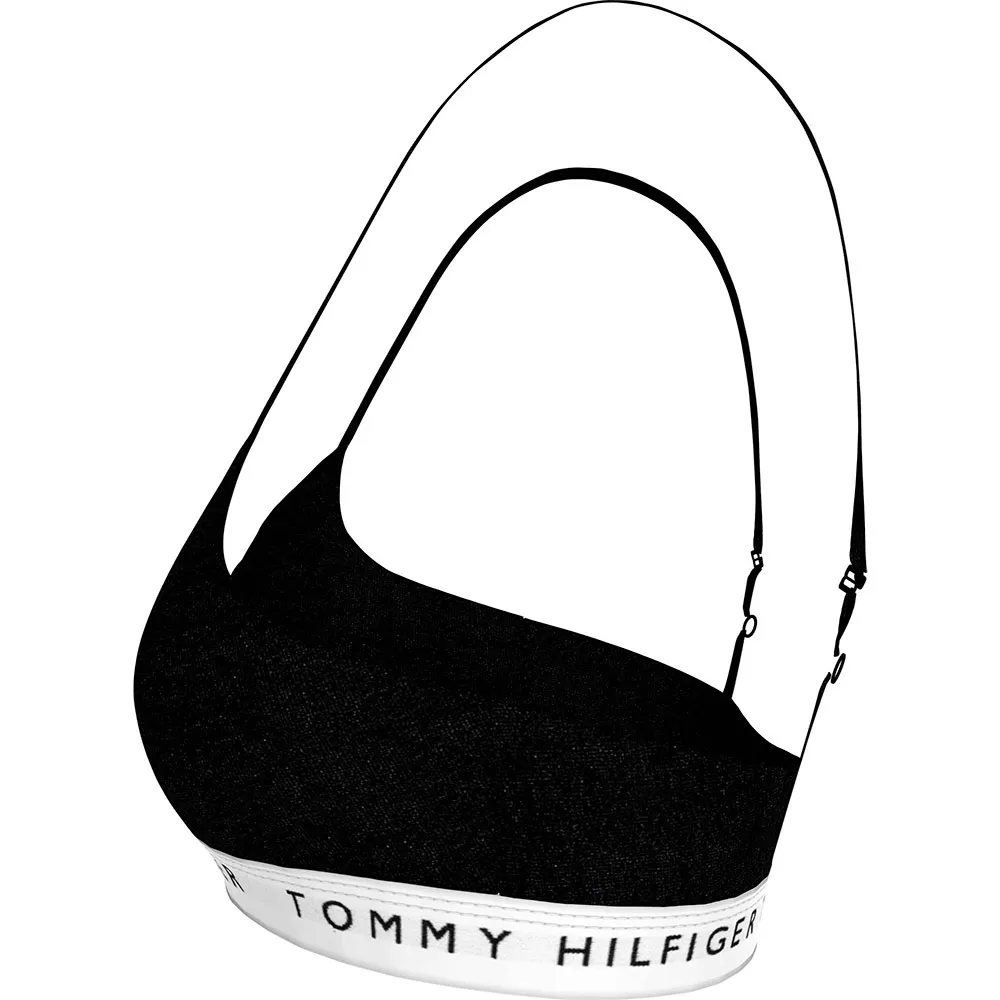 Бюстгальтер Tommy Hilfiger UW0UW05715lette Push-Up, черный — фото 4