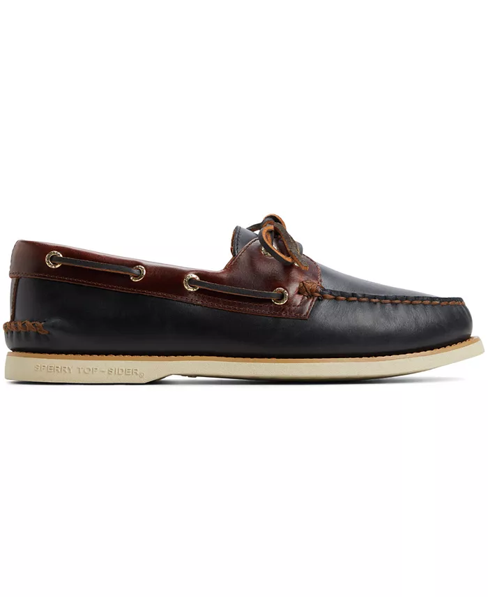 Мужские лодочные туфли Gold Cup Authentic Original с двумя шнуровками Sperry, мультиколор — фото 2