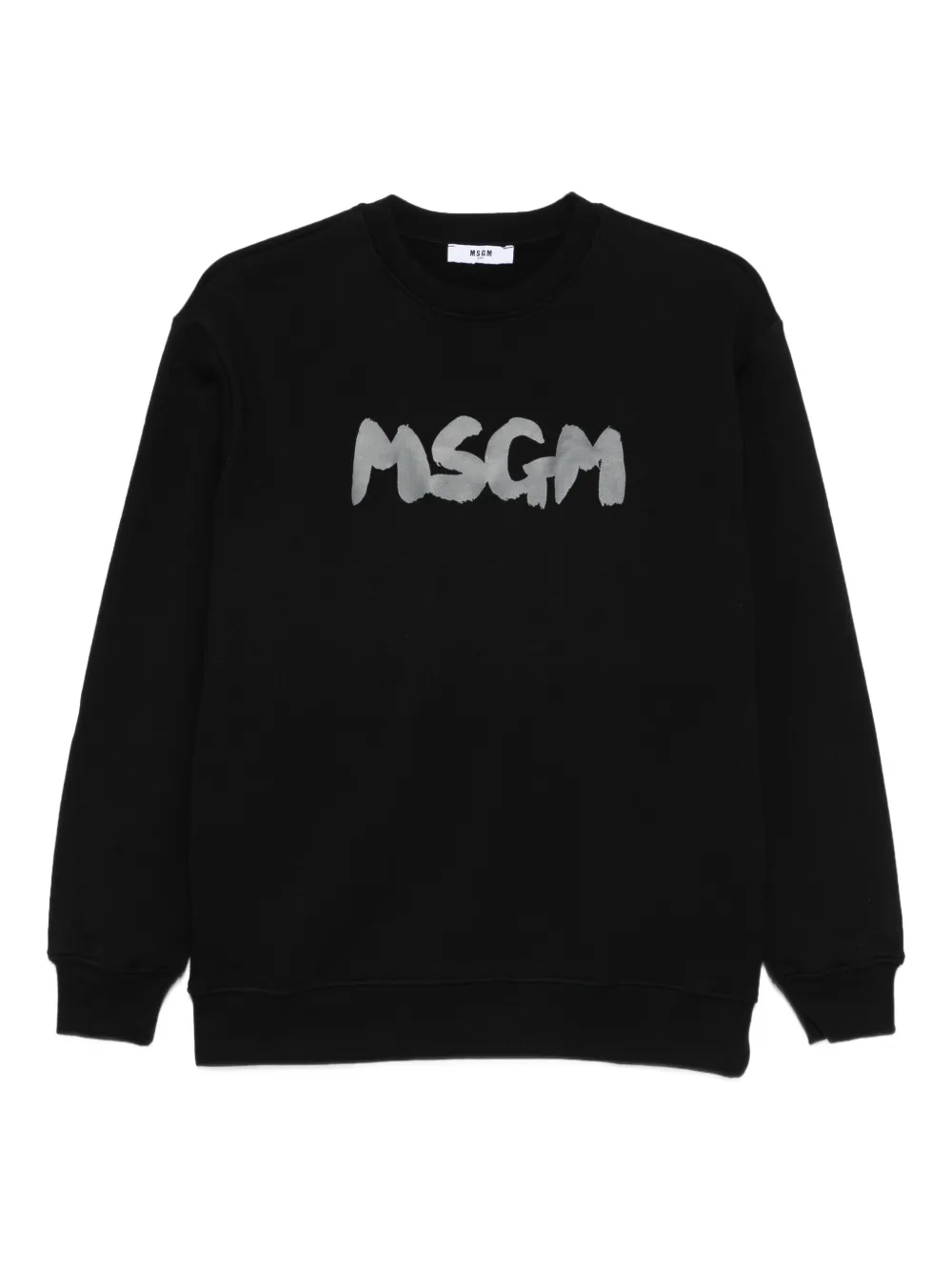 

Толстовка с логотипом MSGM Kids, черный