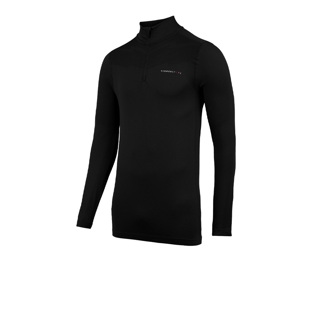 

Спортивный топ Higher State Seamfree Half Zip Running, черный