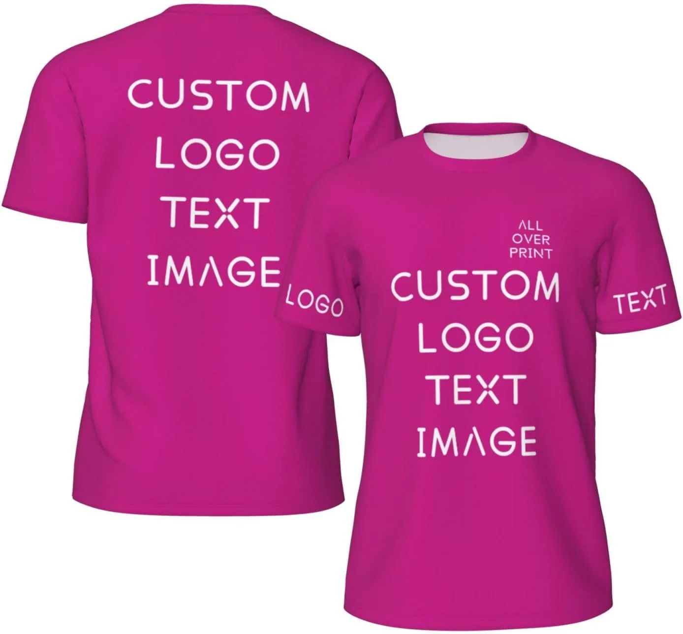 

Футболка Custom с логотипом и текстом