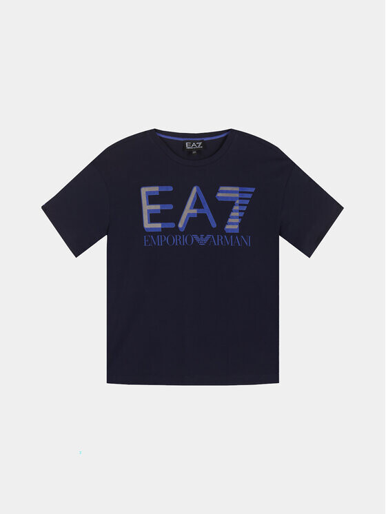 

Футболка стандартного кроя Ea7 Emporio Armani, синий