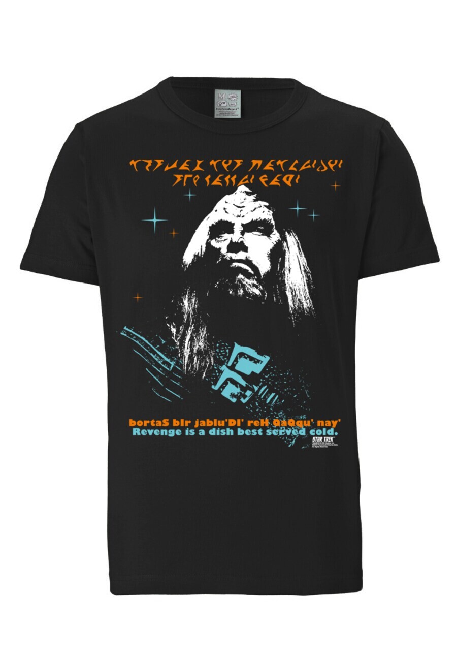 

Классическая футболка LOGOSHIRT Shirt Star Trek, черный