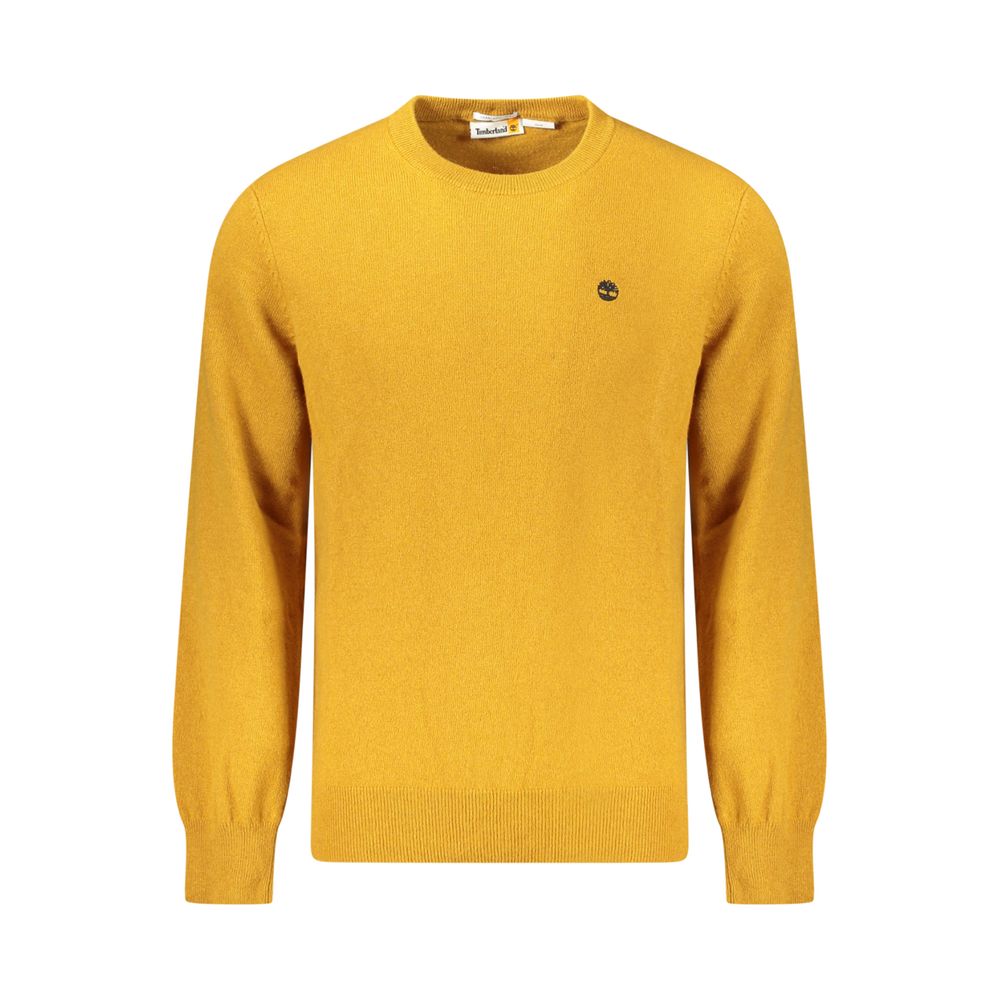 

Коричневый шерстяной мужской свитер Timberland