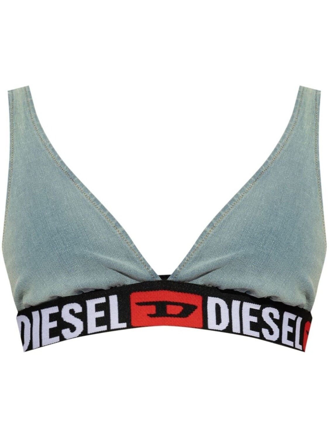 

Diesel джинсовый бюстгальтер-топ De-Geny-S, синий