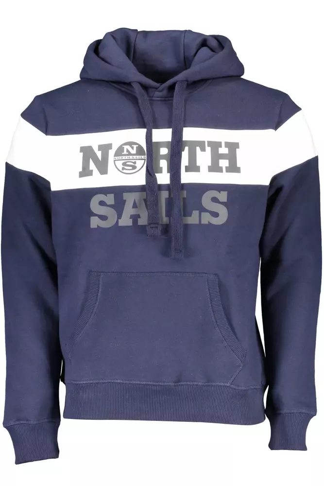 

Синяя хлопковая мужская толстовка North Sails