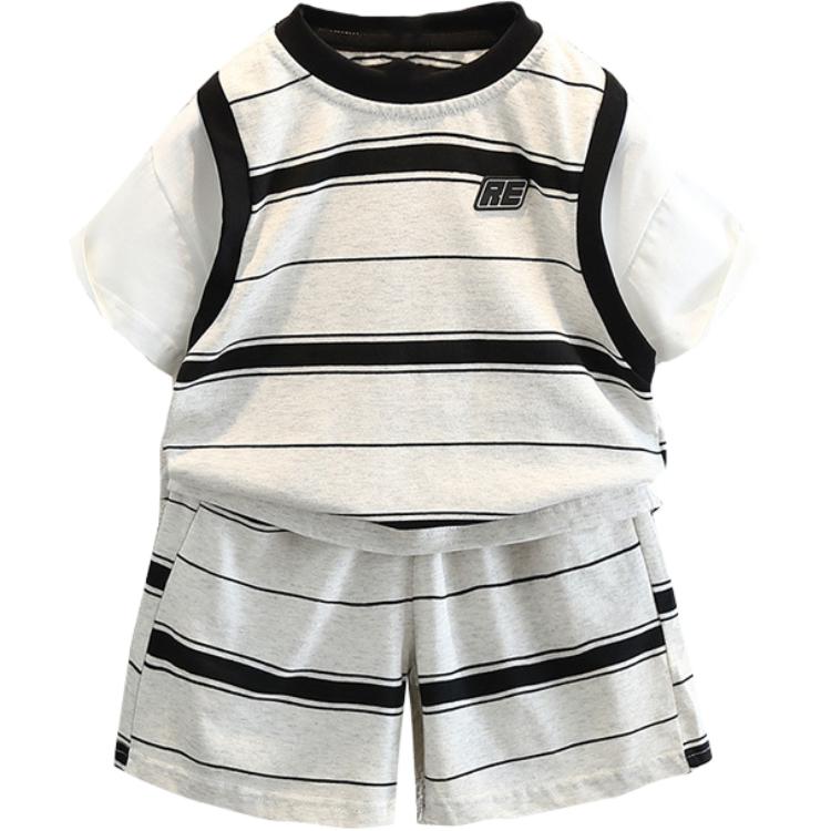 

Детская спортивная футболка с круглым вырезом PROTECTCAMEL, серый